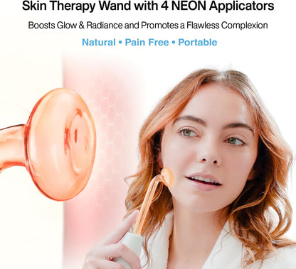 Revitalize Your Skin with the Nuderma Portable Handheld Wand! ✨ Say goodbye to wrinkles, dark circles, and sagging skin while boosting your hair and scalp health! 💖 #AntiAging #Skincare #BeautyTools