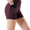 Women'S High Waist Tummy Control Yoga Shorts, Workout Exercise Shorts, Running Shorts W Pocket